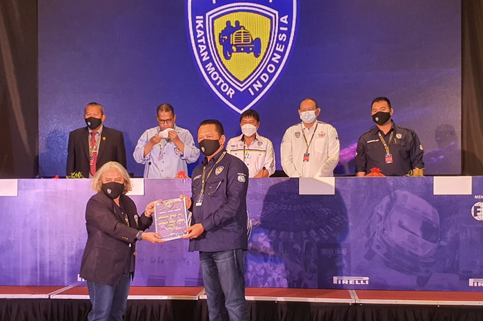 Bambang Soesatyo resmi terpilih menjadi Ketua Ikatan Motor Indonesia (IMI) Pusat untuk periode tahun 2021-2024.