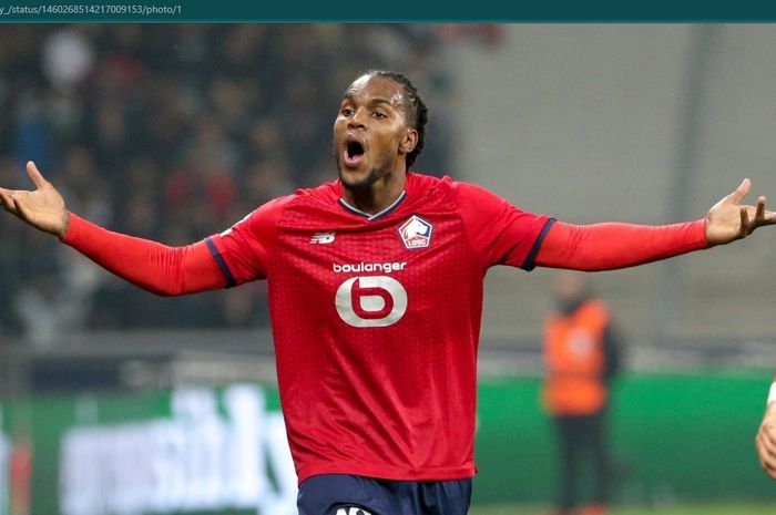 Gelandang tengah milik Lille, Renato Sanches dilaporkan menjadi bidikan AC Milan.