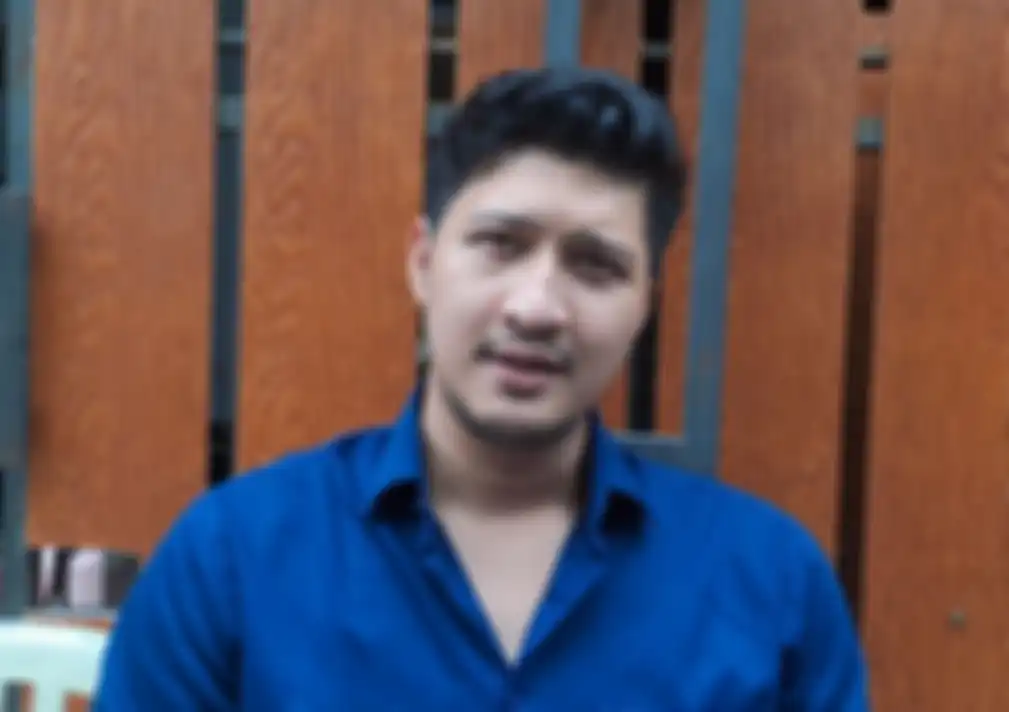 Aditya Zoni saat dijumpai di Kawasan Depok, Jawa Barat, Rabu (24/1/2024).