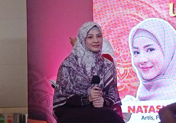 Gaya Syari Anti Ribet Natasha Rizky Saat Naik Motor, Bisa Jadi Referensi Gaya Kamu Loh!