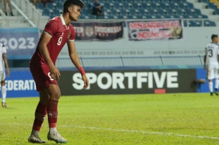 Penyerang Timnas U-23 Indonesia, Ramadhan Sananta.