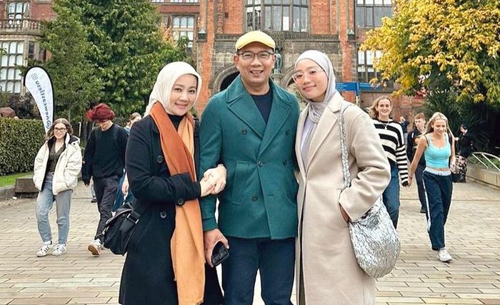 Keluarga Ridwan Kamil dan Atalia Praratya