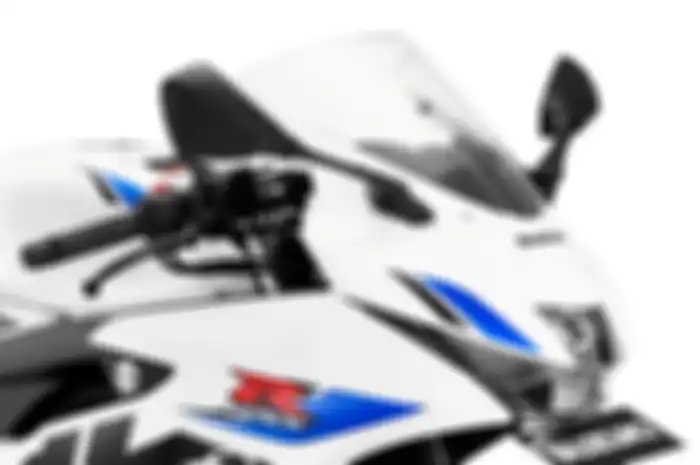 Desain windshield standar Suzuki GSX-R150