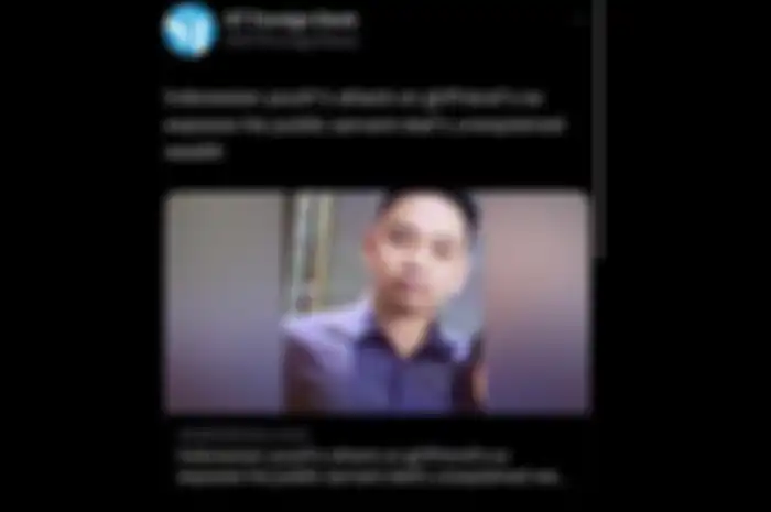 Media internasional ini salah menggunakan foto dalam pemberitaan kasus Mario Dandy