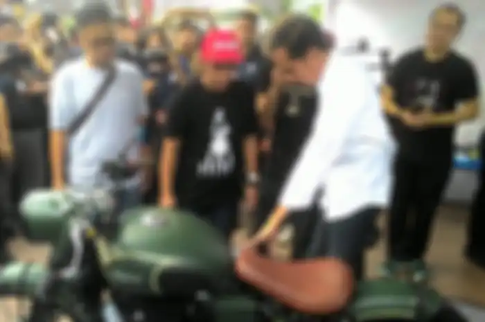 Presiden Jokowi hadir di OTOBURSA Tumplek Blek 2018.