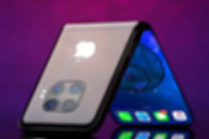 Ilustrasi iPhone Foldable