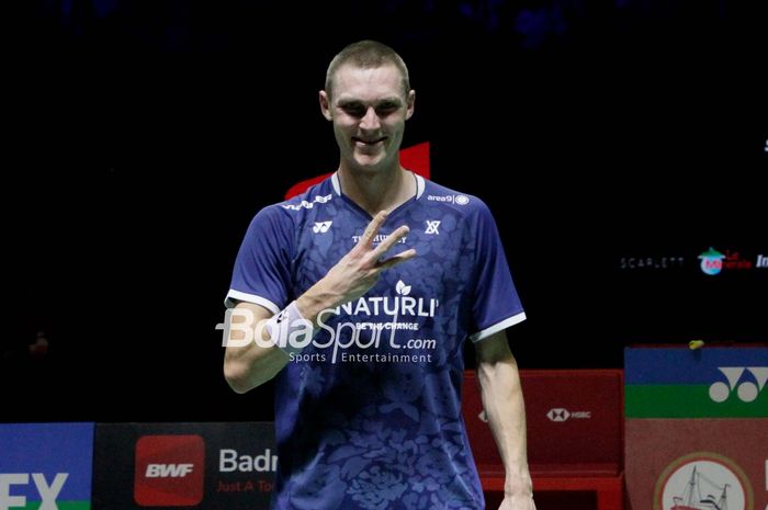 Tunggal putra Denmark, Viktor Axelsen, menjuarai Indonesia Open 2023 pada Minggu (18/6/2023), di Istora Senayan, Jakarta Pusat.