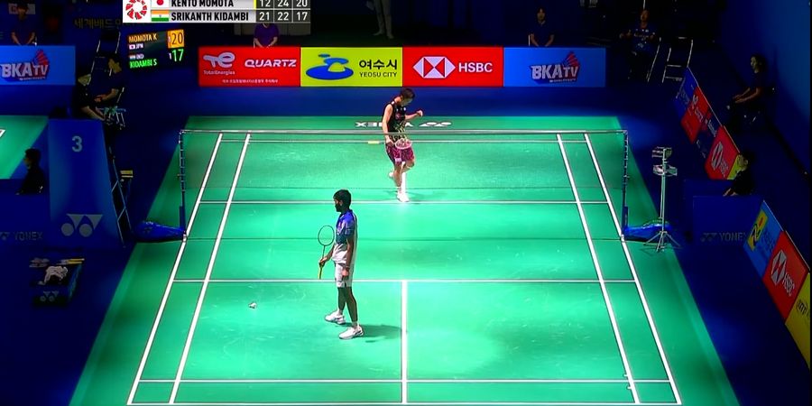 Korea Open 2023 - Menangi Duel Sesama Mantan Raja Bulu Tangkis Dunia, Kento Momota Akhirnya Lolos dari Kepahitan Early Exit