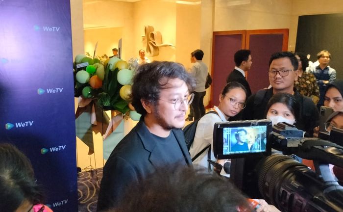 Dimas Anggara saat ditemui di Hotel Raffles, Kuningan, Jakarta Selatan pada Jumat (29/9/2023).