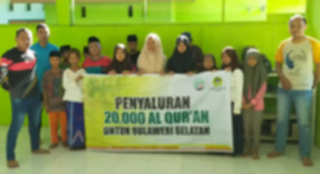 Program penyaluran 20 ribu Al Quran untuk Sulawesi Selatan 