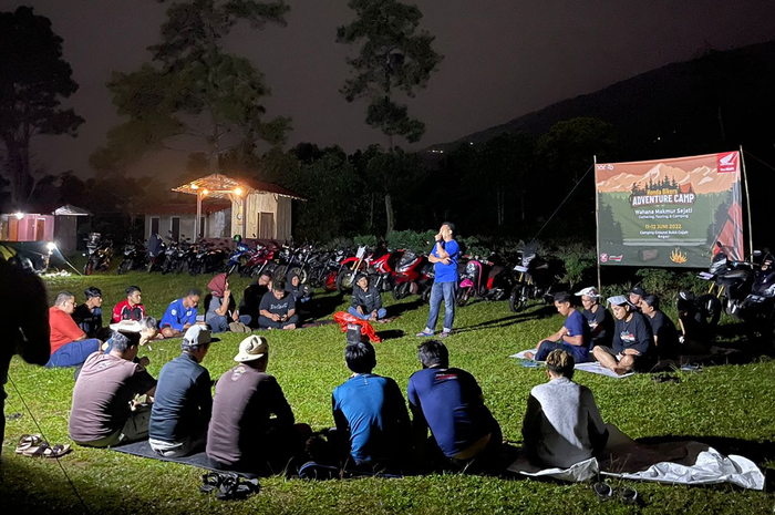 Gathering Wahana Honda bareng komunitas motor