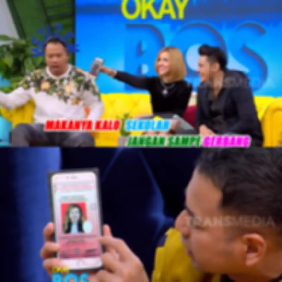 Ponsel Barbie Kumalasari yang bikin salah fokus