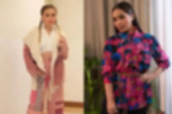 Kolase Nagita Slavina dan Ayu Ting Ting.
