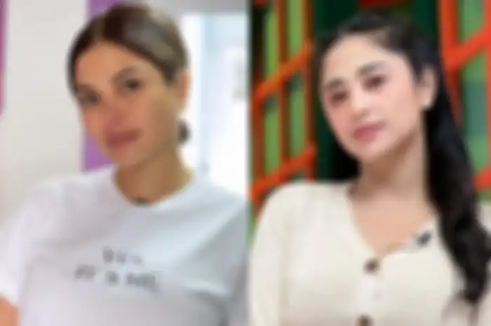 Kolase foto Nikita Mirzani dan Dewi Perssik.