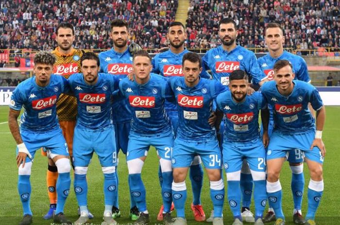 Para pemain Napoli.