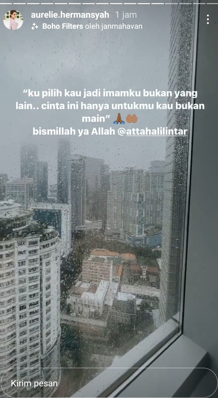 Unggahan Aurel Hermansyah