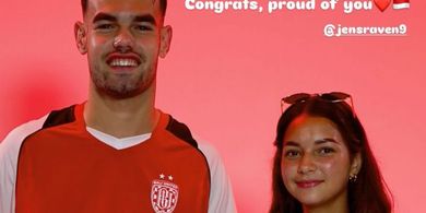 Sang Kekasih Estella Loupatty Dibuat Geleng-geleng Saat Lihat Jens Raven Bikin Double Hattrick, Ada Janji yang Harus Ditepati?