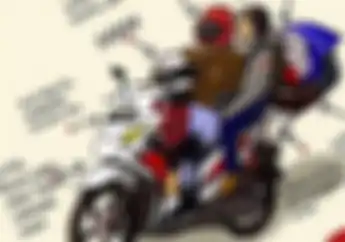 Meme Kocak Pemudik Naik Motor, Dari Mulai Motor Belum Lunas Sampai Bawa Majic Jar