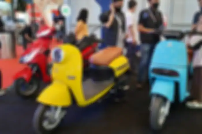 Gambar ilustrasi. Harga motor listrik baru di GIIAS 2022 dengan harga di bawah Rp 20 juta, ini yang jarak tempuhnya terjauh.