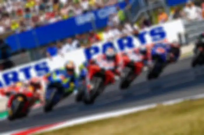 Ilustrasi balap MotoGP