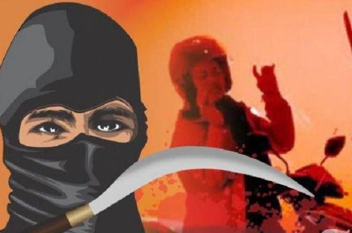 Foto ilustrasi. Pelaku begal sadis di Bogor, motor raib leher korban disayat.