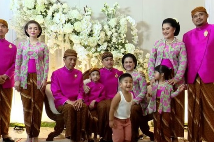 Menantu Jokowi Sampai Minta Maaf Ke Presiden, Kelakuan Anak Bobby Nasution, Al Nahyan Disorot di Pernikahan Kaesang Pangarep dan Erina Gudono.