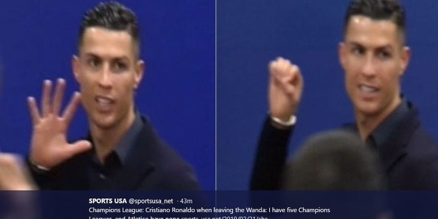 Ronaldo Si Tengil: Saya Punya Lima Gelar Liga Champions, Atletico Nol