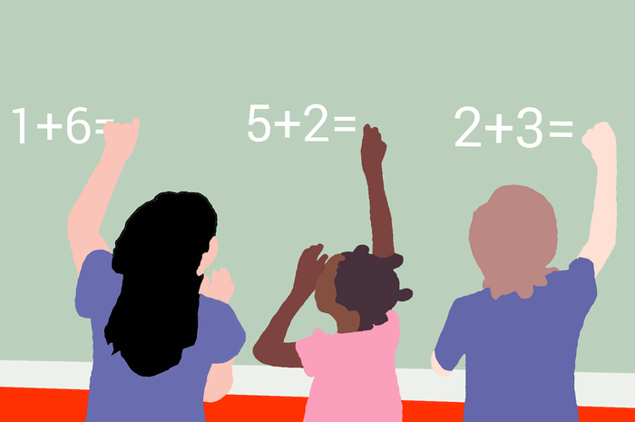 Ilustrasi gemar matematika belajar dari rumah TVRI SD kelas 4-6