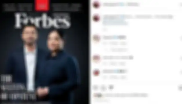 Nagita Slavina dan Raffi Ahmad jadi cover majalah Forbes Indonesia