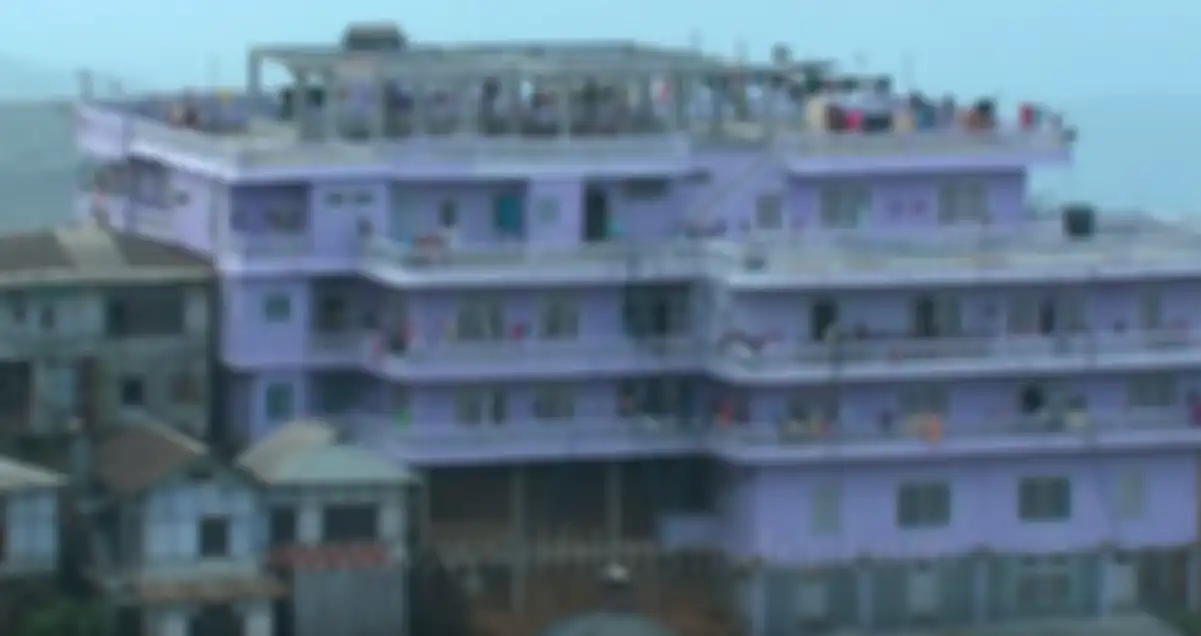 Rumah keluarga Ziona Chana di India