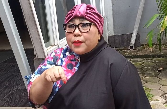 Nunung saat dijumpai di kawasan Tendean, Jakarta Selatan, Selasa (9/5/2023).