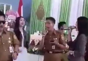 Bikin Geger, Video Kades Asik Joget Usai Pelantikan di tengah Pandemi Covid-19 Mendadak Viral