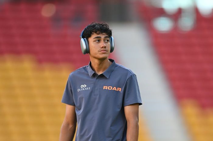 Penyerang timnas Indonesia, Rafael Struick turut bermain saat Brisbane Roar kalah 1-4 dari Melbourne City, Jumat (6/12/2024).