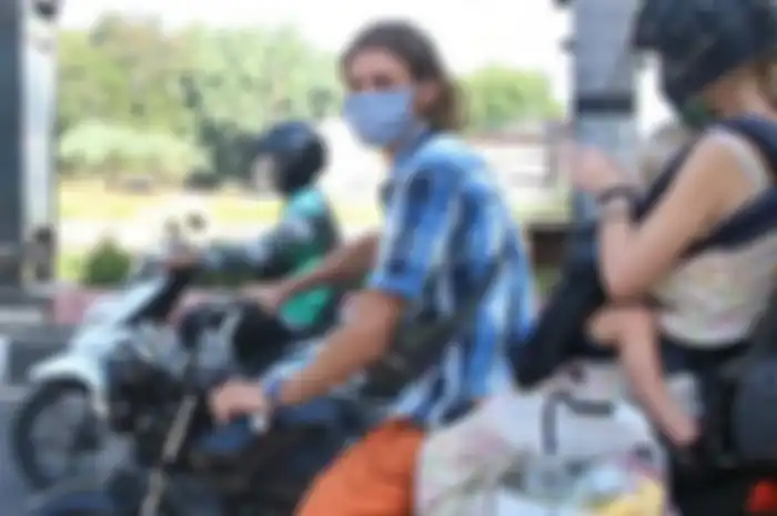 Ilustrasi, turing asing di Bali kini dilarang menyewa motor.
