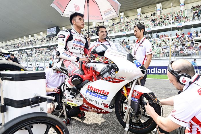 Honda Team Asia berniat segera membereskan masalah aneh pada sepeda motor Mario Aji yang muncul di Moto3 Jepang 2023.