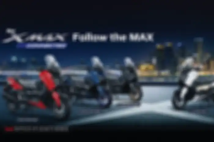 Pilihan warna Yamaha XMAX Connected di pasar Thailand
