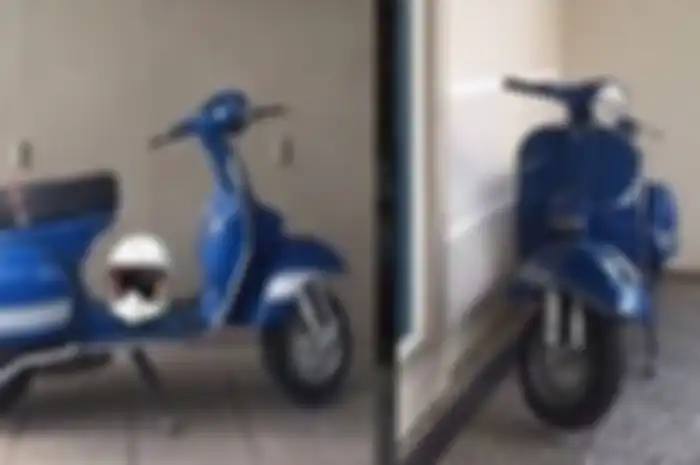 Vespa dilelang dan hasil seluruhnya akan diserahkan untuk korban gempa Donggala dan Palu.