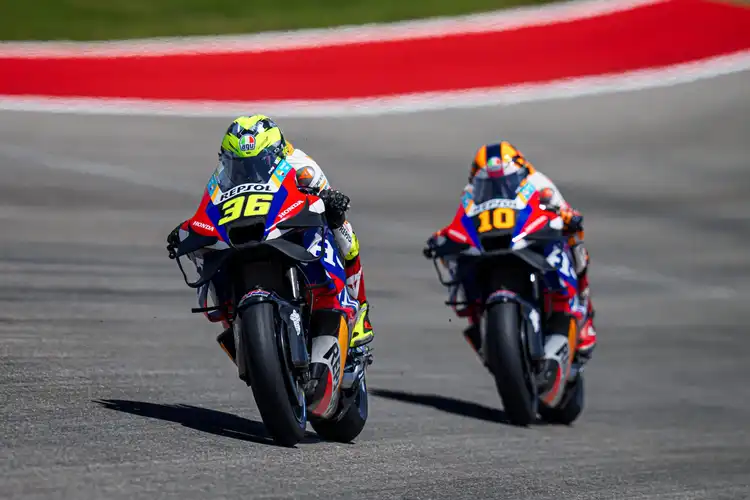 Honda Jadi Motor Paling Berantakan di MotoGP Amerika 2024, Pembalapnya Sampai Frustasi