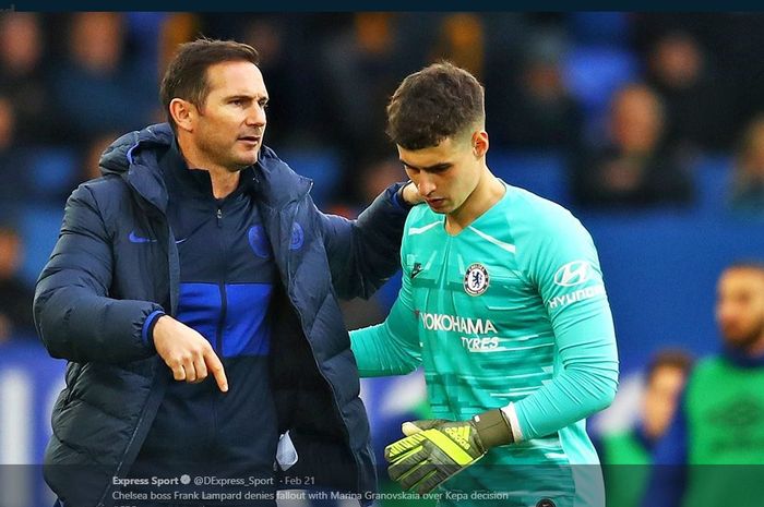 Pelatih Chelsea, Thomas Tuchel, akan memberikan menit bermain untuk kiper termahal Chelsea, Kepa Arrizabalaga.