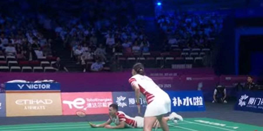 Hasil Sudirman Cup 2025 - Laga Rinov/Gloria Diwarnai Drama Poin Penuh Konflik, Indonesia Tertinggal dari Denmark
