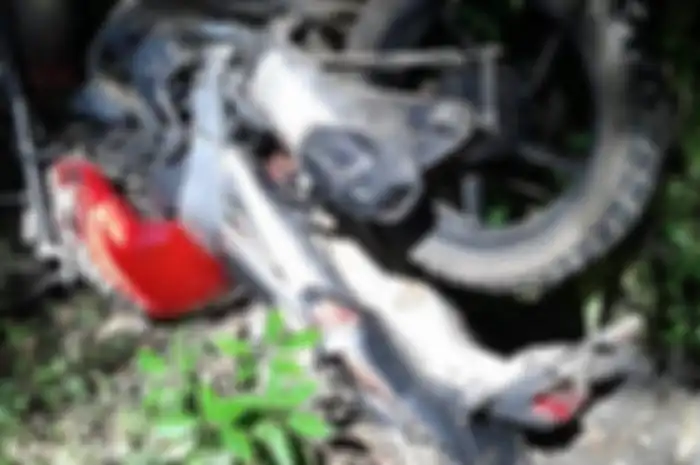 Yamaha Byson ditemukan di selokan tanpa pemilik
