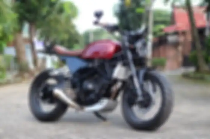 Bosan dengan gaya sporty, Honda CBR250R berubah jadi scrambler