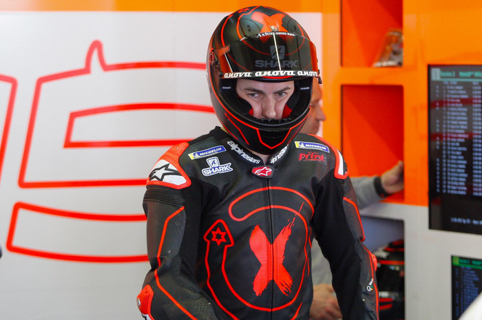 Jorge Lorenzo saat tes pramusim