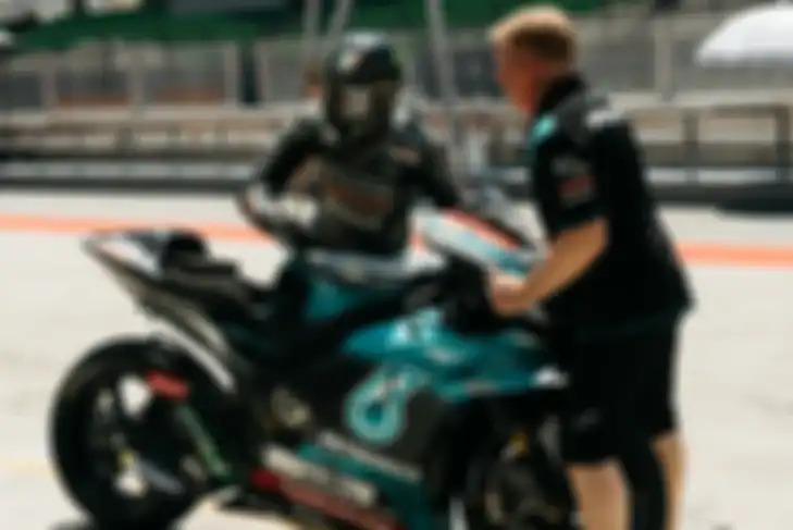 Franco Morbidelli pada tes MotoGP di Sepang (6/2)