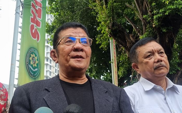 Surya Batubara kuasa hukum Reza Gladys di PN Jakarta Selatan, Selasa (2/12/2025).