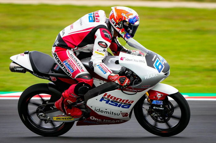 Hasil kualifikasi Moto3 Aragon 2022, pembalap Indonesia Mario Aji start balap di posisi segini, Izan Guevara raih pole position.