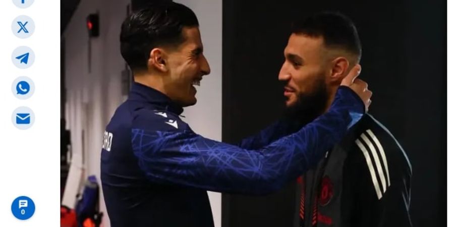 Pemain Maroko Gelar Bukber di Laga Sociedad Vs Man United, Mazraoui: Ramadan Membuat Badan Lebih Kuat