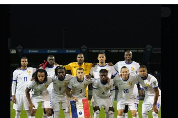 Timnas Prancis bentrok dengan Timnas Islandia dalam lanjutan Grup D Kualifikasi Piala Dunia 2026, Selasa (14/10/2025) dini hari WIB.