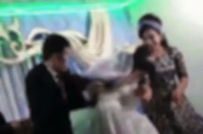 VIRAL aksi arogan pengantin pria pukul mempelai wanita tepat di hari pernikahannya