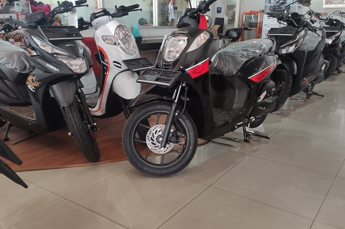 Ilustrasi dealer motor Honda.